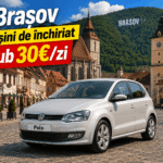 Rent a Car Brașov – Mașini de închiriat sub 30€/zi cu livrare la Aeroport Brașov și Sibiu